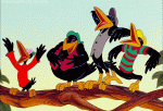laughing crows.gif