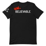 3% Pedals Un-Believable Audio t-shirt-black-front.jpg