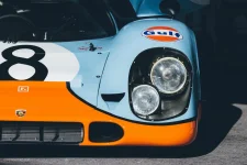 Porsche 917 Gulf racing livery Zenith-blue & Tangerine.webp