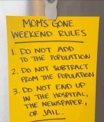 Mom's Gone Weekend Rules.JPG
