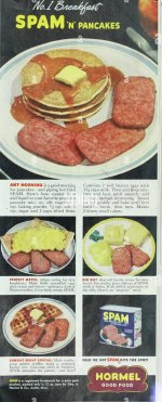 SPAM ' n' PANCAKES this-advertisement-from-the-ladies-home-journal-published-in-1948-KKKTPX.jpeg