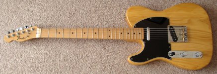 Fender Telecaster CIJ Left Hand  R.I. 1994 Natural Ash Guitar.jpg